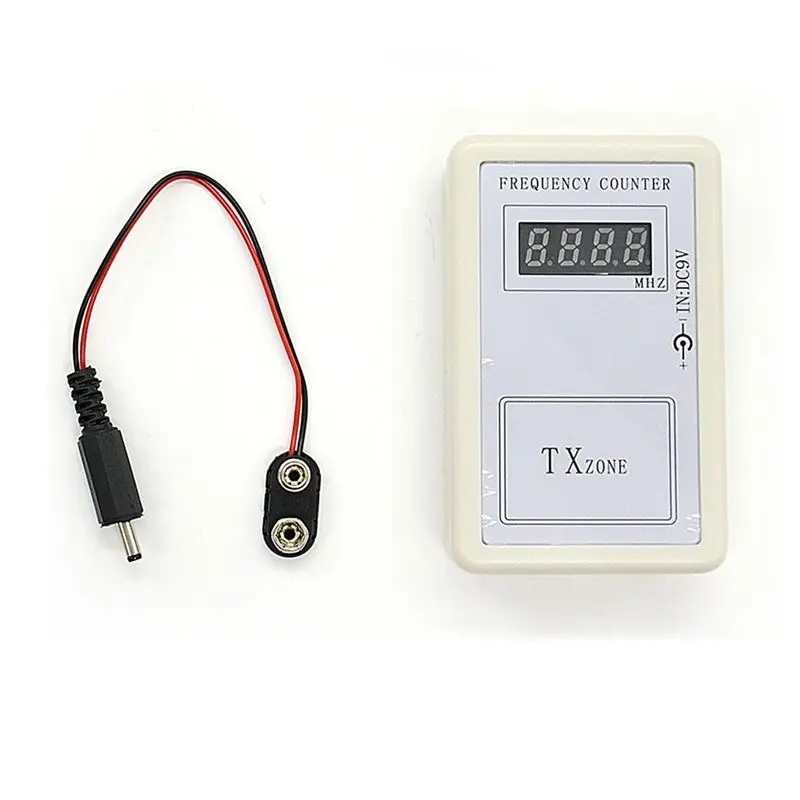 A01E-1 Pcs Indicator Cymometer Remote Control Transmitter Frequency Meter Scanner Wavemeter 250-450MHZ