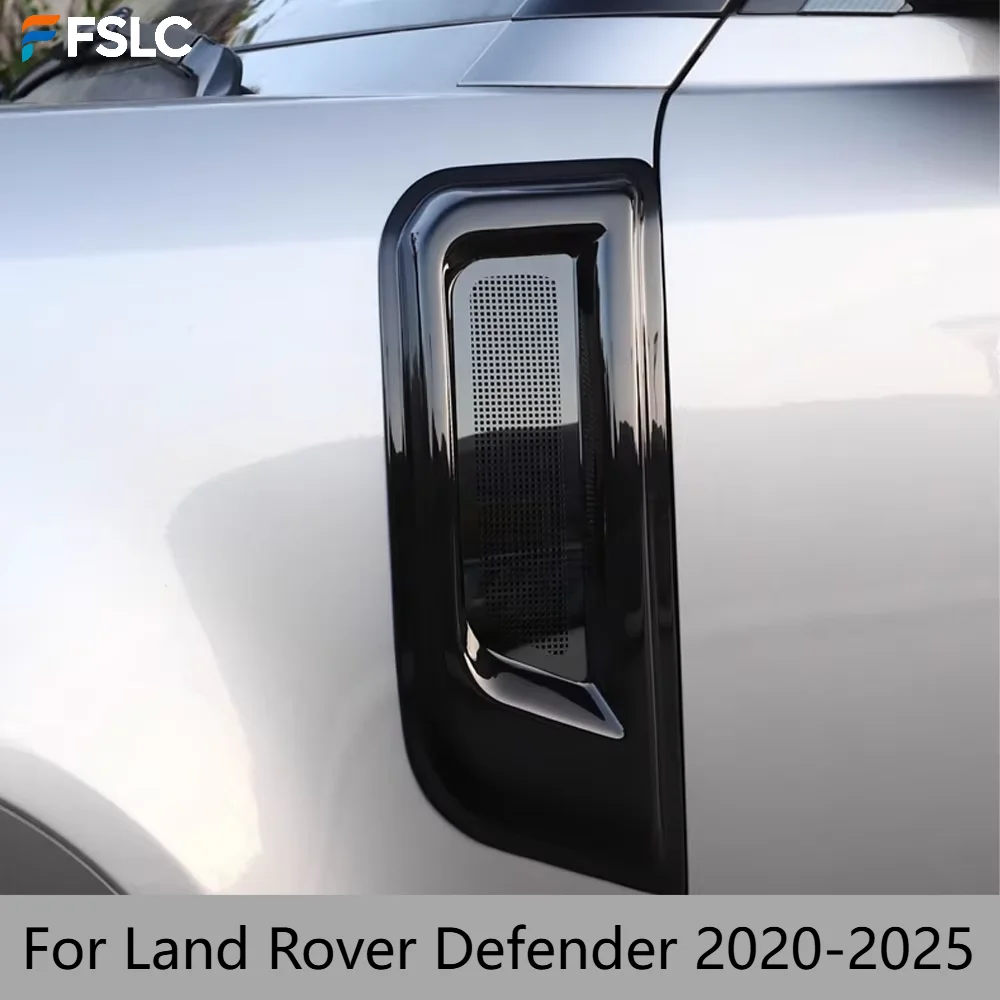 

For Land Rover Defender 2020-2025 Fender Air Intake Grille Leaf Panel Decor Stickers Exterior Modification Car Accessories