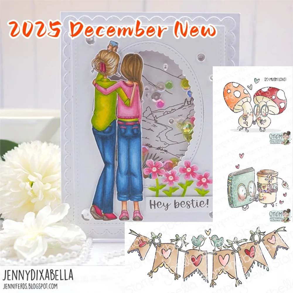 

Lovely Banner clear silicone stamps for DIY scrapbooking craft supplies stamp photo album card making for 2025 December new