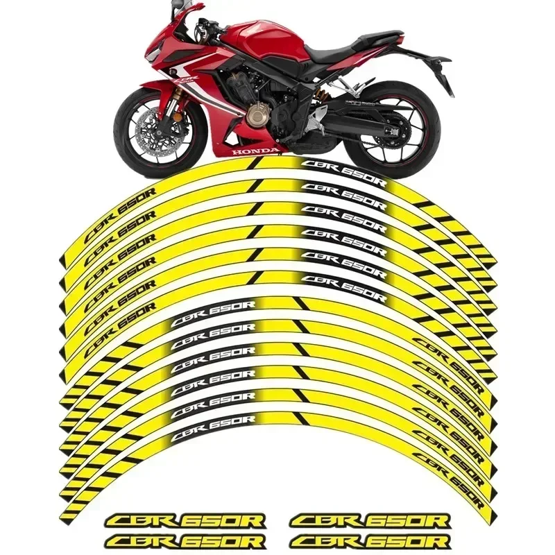 

Для Honda CBR650R CBR 650R детали двигателя мотоцикла контурное украшение колеса наклейка-5