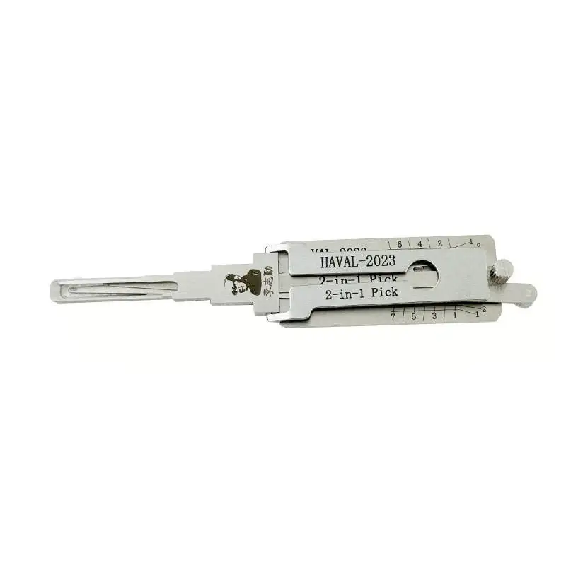 Lishi 2 in 1 HAVAL-2023 Lock Pick Decoder Ignition Car door open for Great Wall Weipai VV Haval H6 Vertical milling