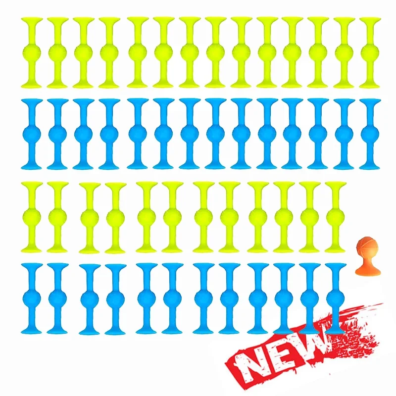 어린이를 위한 부드러운 실리콘 빌딩 블록 장난감 - 스트레스 해소 및 부모-자녀 대화형 목욕 장난감 어린이를 위한 선물