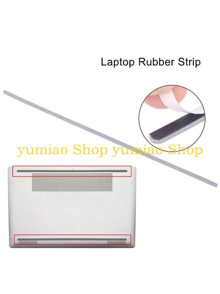 

587B Foot Strips Rubber Feet Strips Guards Replacement for Spectre 13-AE Laptop