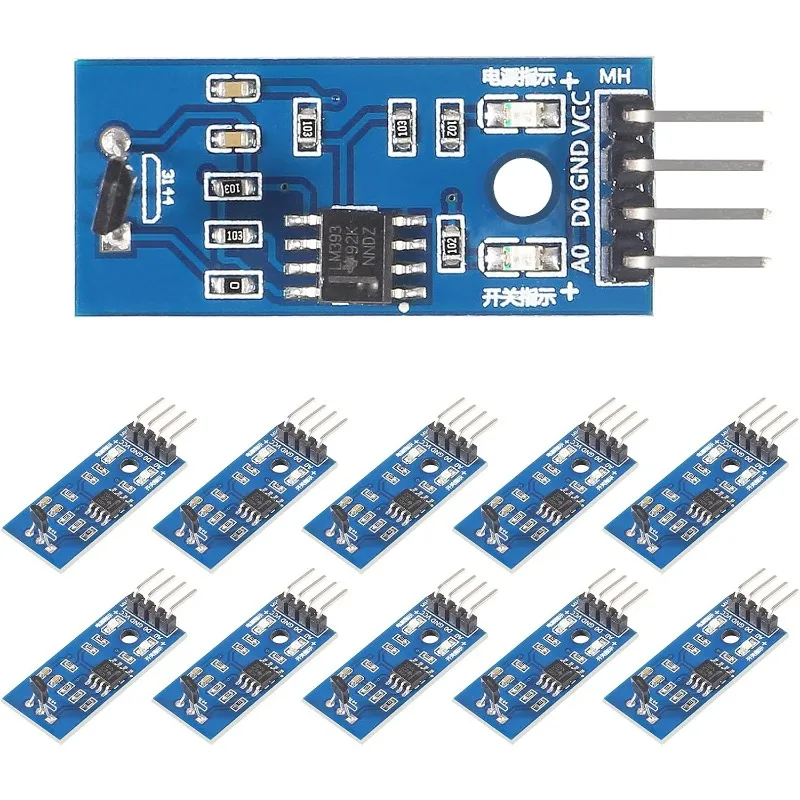5/10/20Pcs 3144E Hall Effect Sensor Module Effect Sensor Switch 3.3v Speed Counting Sensors Magnetic Detector Counting Sensor