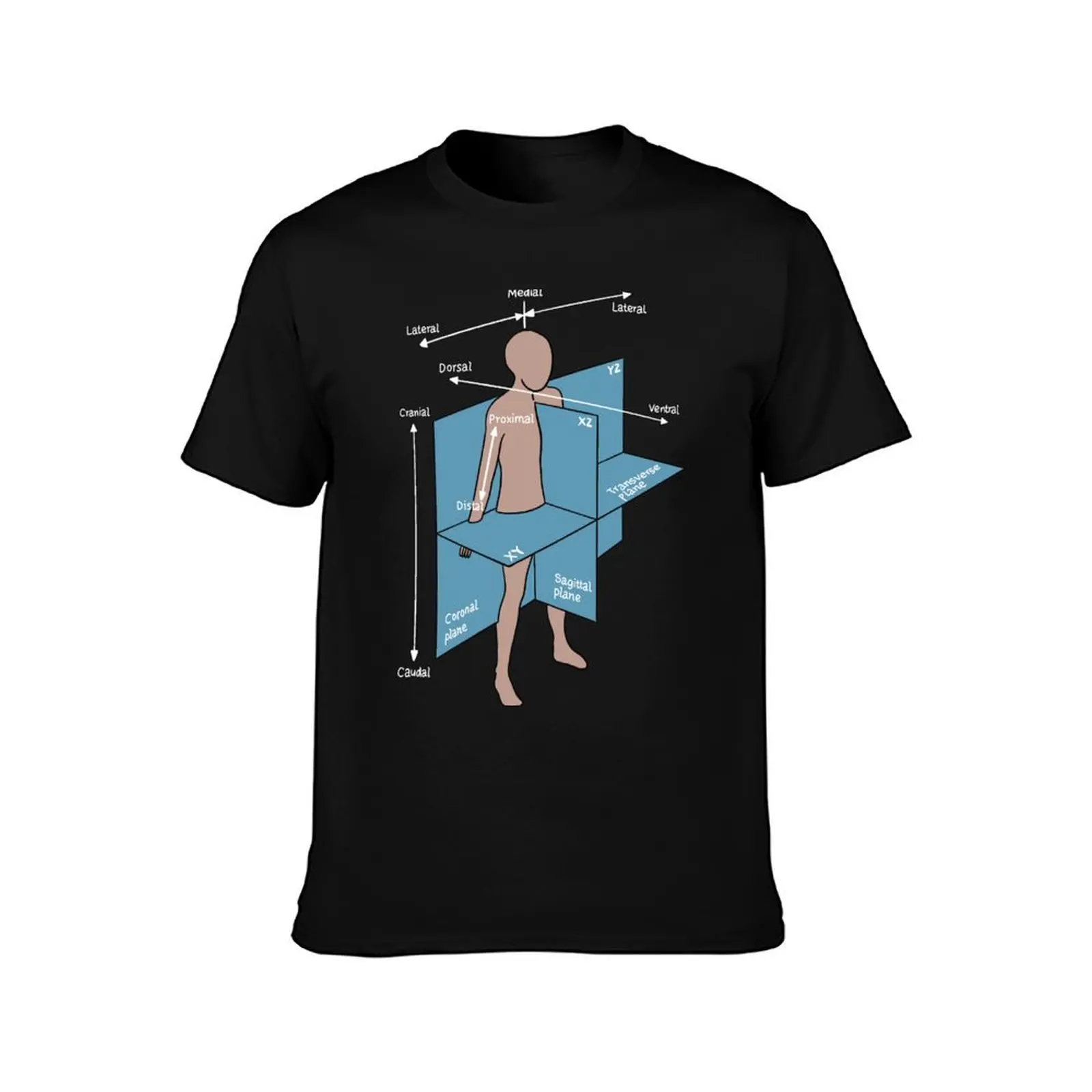 Dorsal Ventral Planes Of Human Body - Nurse Or Physician T-Shirt cute clothes graphics man clothes anime shirts men