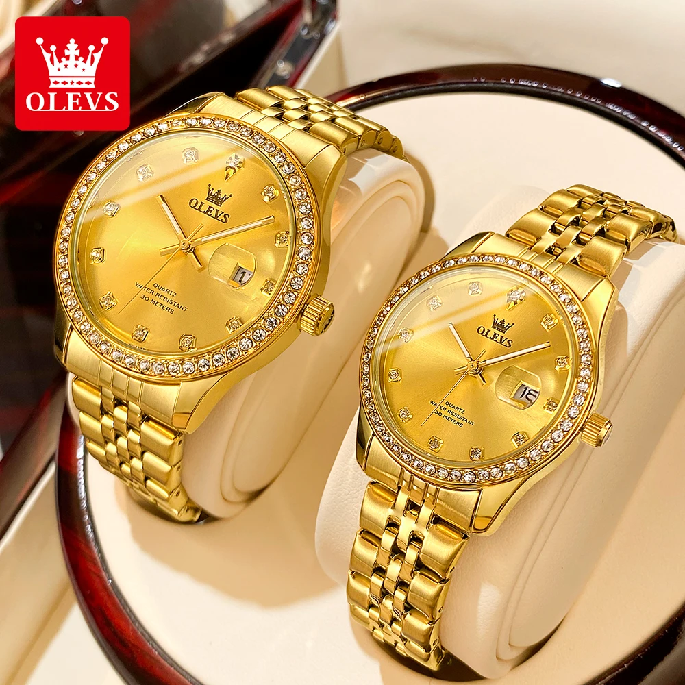 OLEVS Brand Quartz Women's Watch Waterproof Women's Calendar Function Watch 3629
