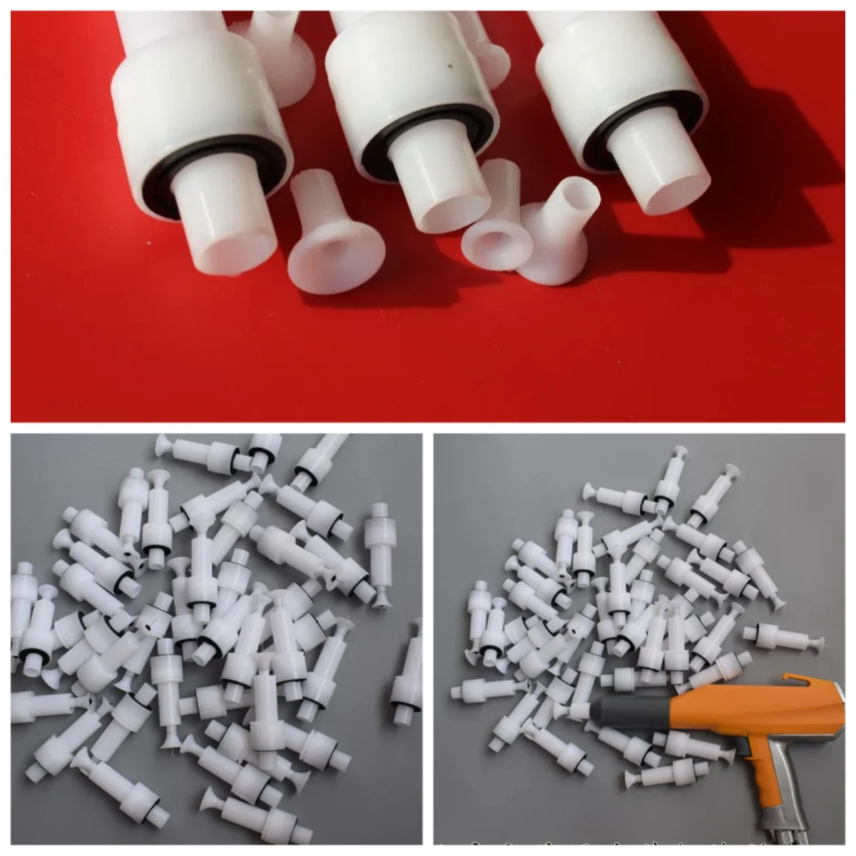5pcs 10pcs OPTI 2F powder coating nozzle spray gun electrode holder for Gema KCI