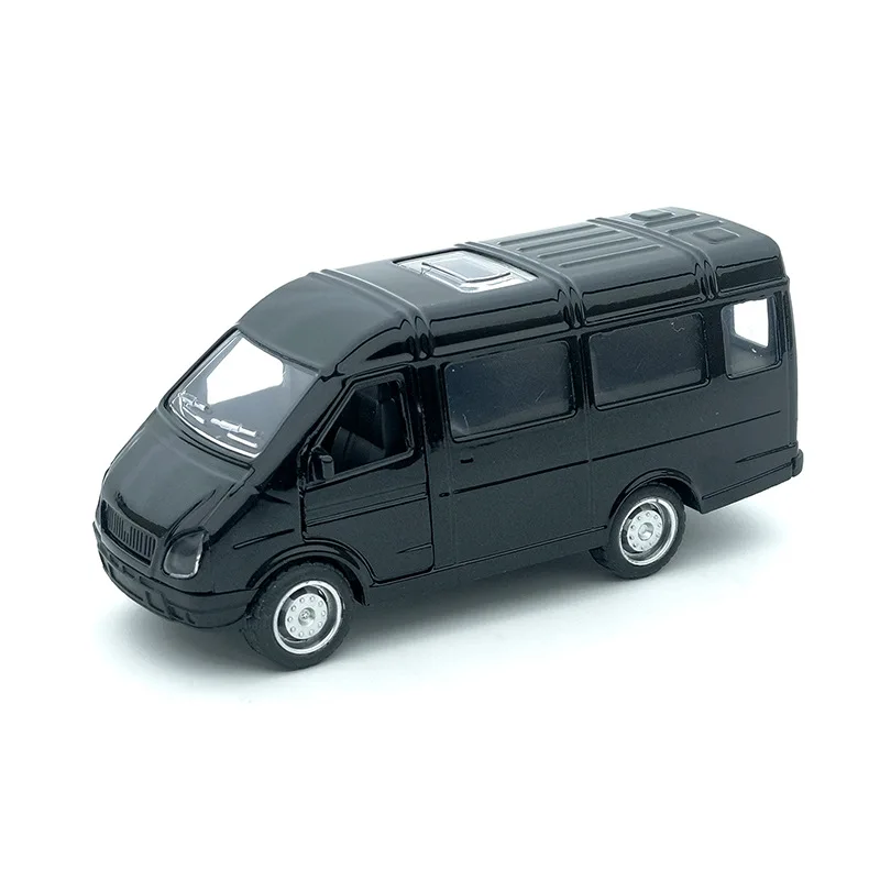 1:34 버스 밴 모델 합금 풀백 어린이 장난감 문 열리는 모델 자동차 장난감 자동차