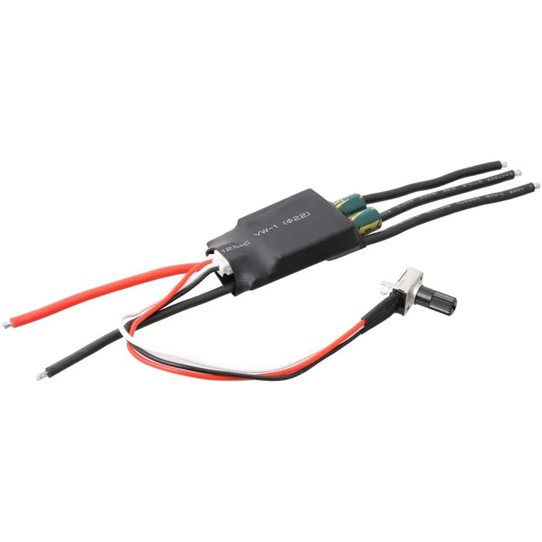 ABZV-DC 7-24V 200W BLDC controlador de Motor sin escobillas trifásico Hallless DC Motor placa de accionamiento regulador de velocidad