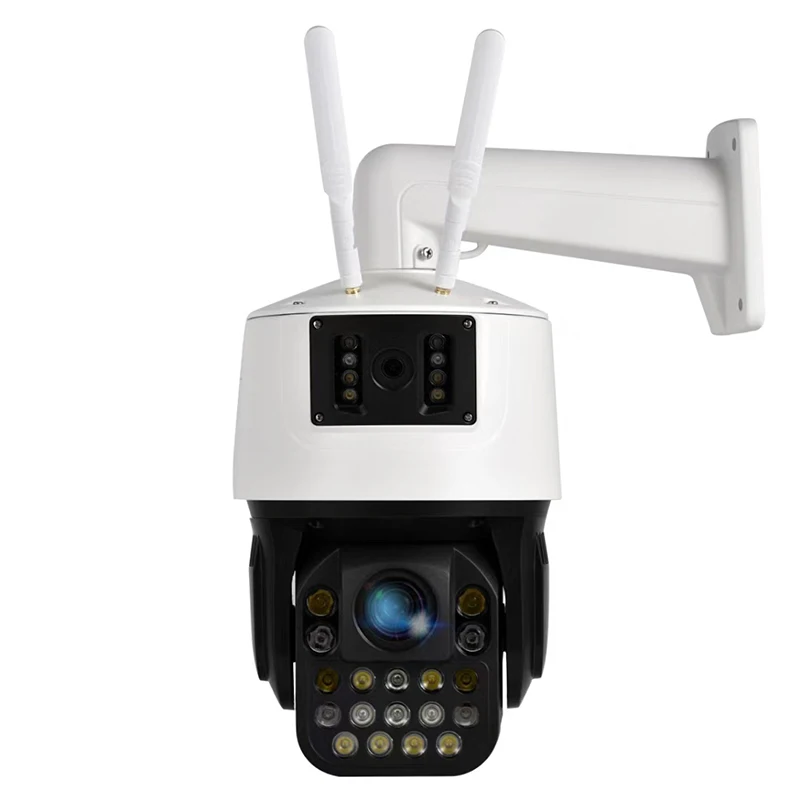 Seetong Wireless 20X Optical Zoom 4MP Dual Lens 360 Degree Rotate WIFI PTZ Camera Auto Tracking Full Color Night Vision