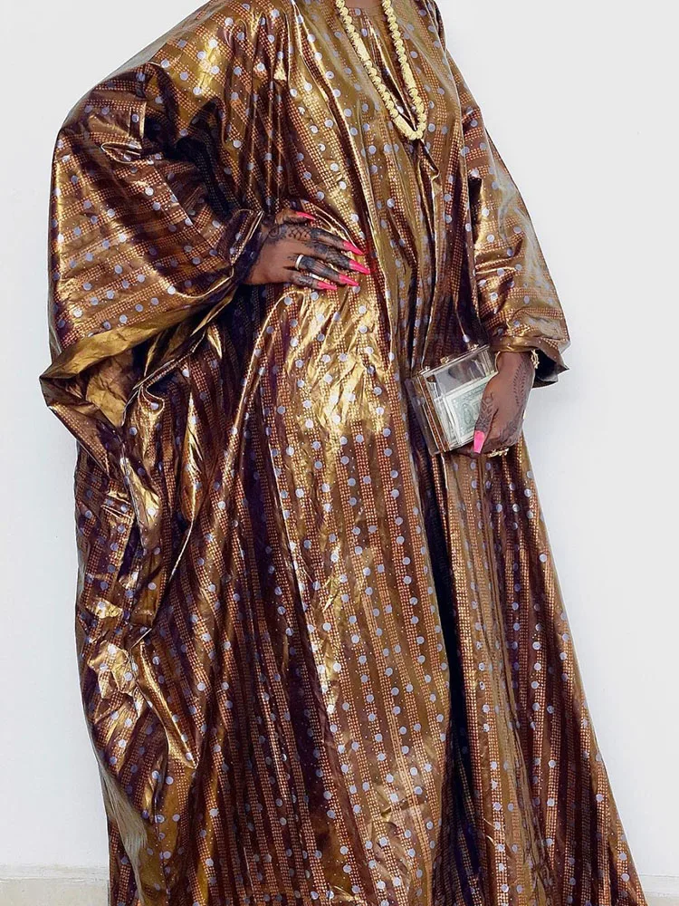 

Stately Elegance African Printed Boubou Robe | Plus Size Custom New Arrival Attire for Traditional Rulership & Palace Events