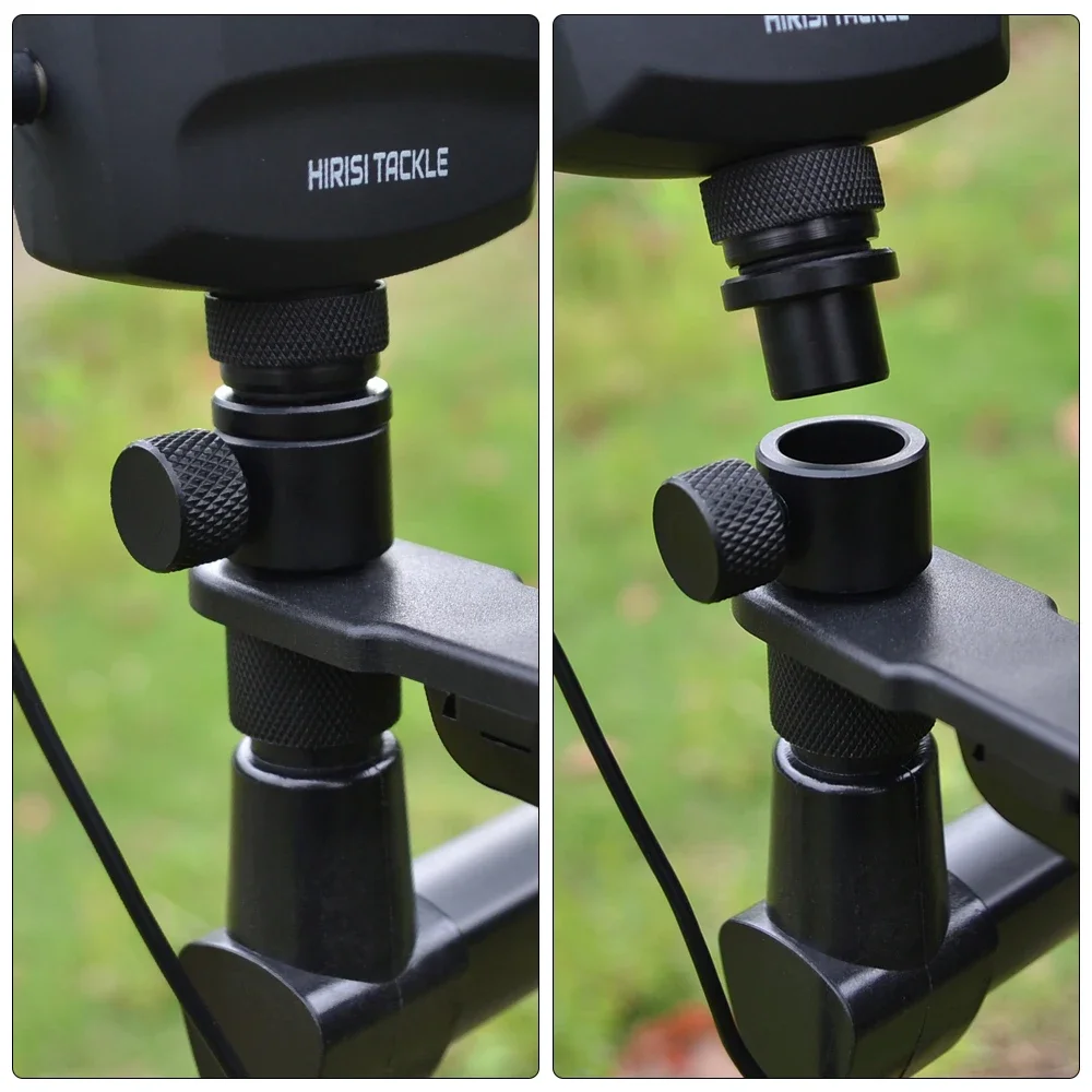 

Hirisi Carp Fishing Quick Change Connector For Rod Pod Bank Sticks Buzzer Bars Bite Alarm AQ208