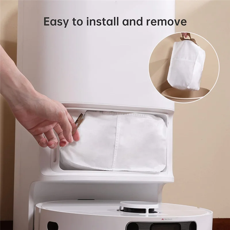 A05G-For Xiaomi Mijia X20 Max D109GL روبوت فراغ الملحقات X20pro D102GL أجزاء الجانب الرئيسي فرشاة تصفية أكياس الممسحة