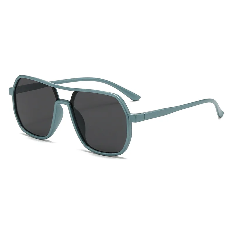 Nuevas gafas de sol, montura de cuerpo, Marco grande, pantalla, cara, gafas de sol pequeñas, gafas UV de conducción a la moda para hombres y mujeres