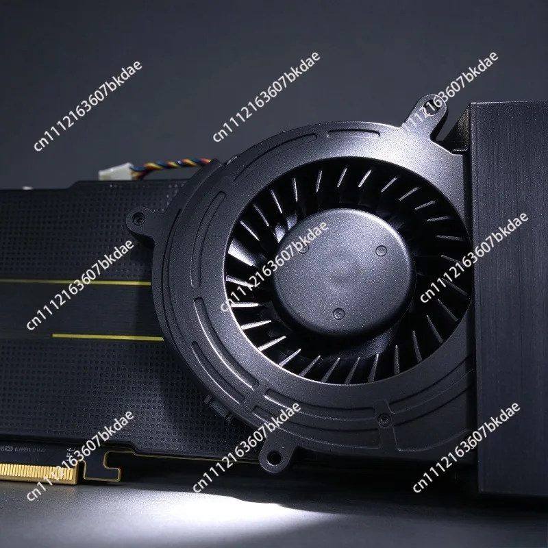 GPU Blower Fan Replacement for AMD MI25 MI50 MI60 MI100 MI210 S7150 X2 Graphics Card Cooling
