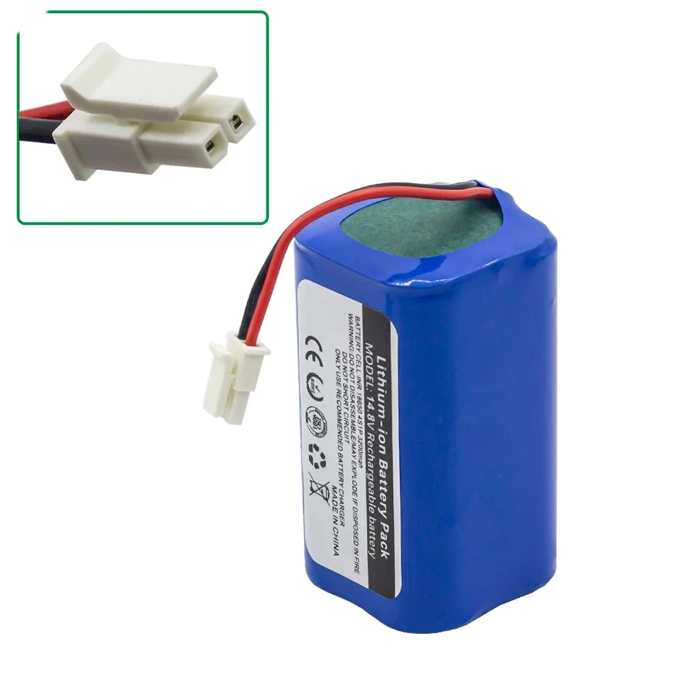 

14.8V 3200mAh Lithium Ion battery for Polaris Imou Bagotte BG800 Bateria Battery of sweeping robot charging battery cleaner