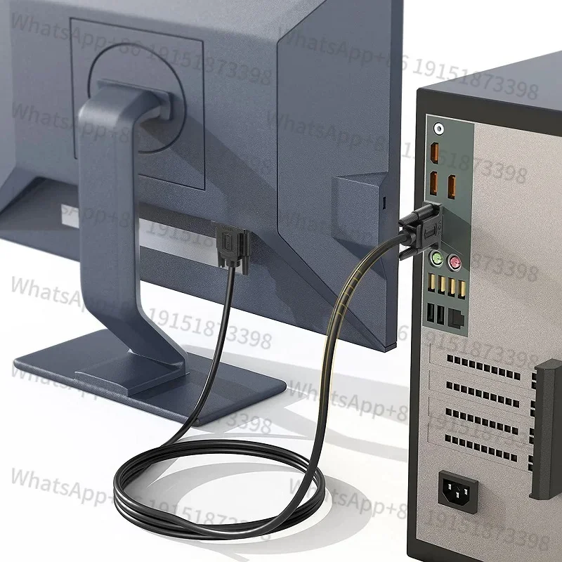 VGA cable,  monitor cable, male to male Vga video transmission cable, PC or laptop to monitor/projector