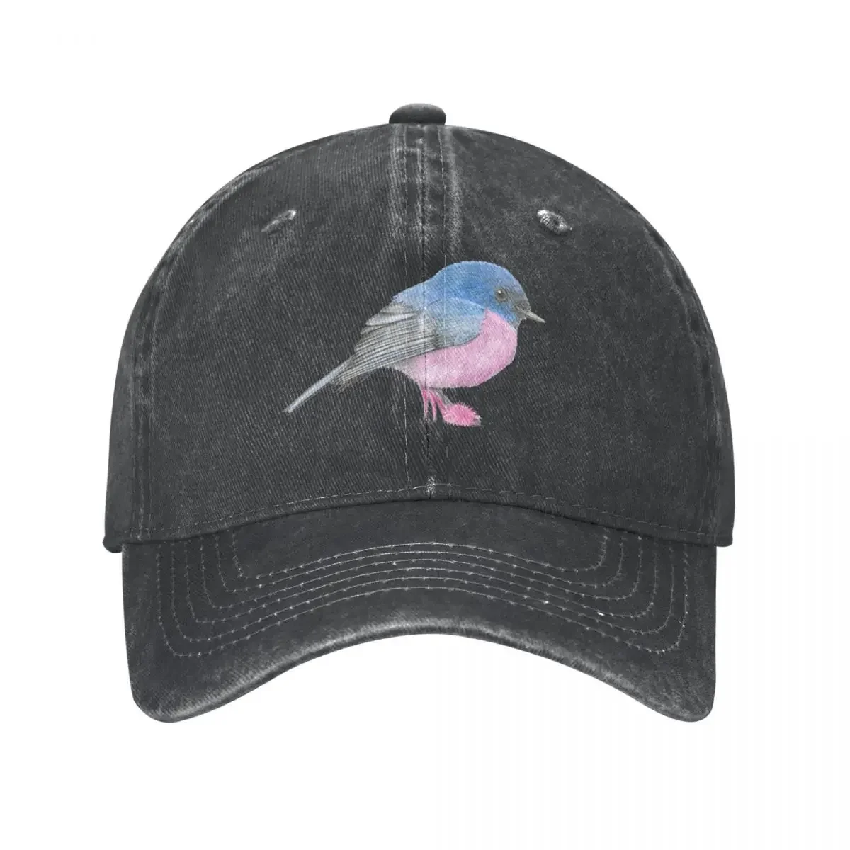 Pink Robin in Marabou Slippers Cowboy Hat Sunscreen Icon Dropshipping Rave Sun Hats For Women Men's