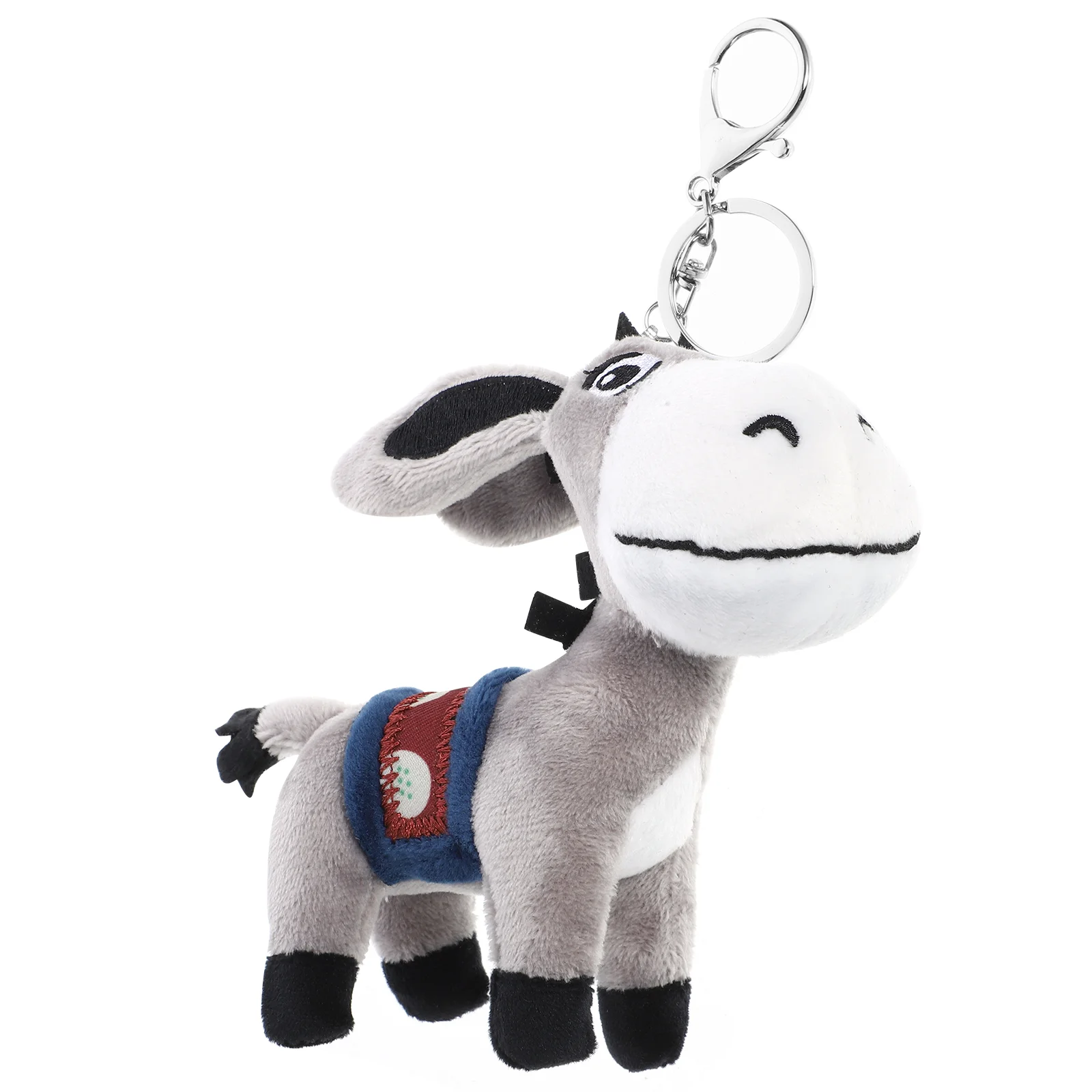 

Donkey Keychain Plush Charms Animal Cute Wallet Pendant Keychains Lovely Handbag Keyring Hanging Decor Pendants