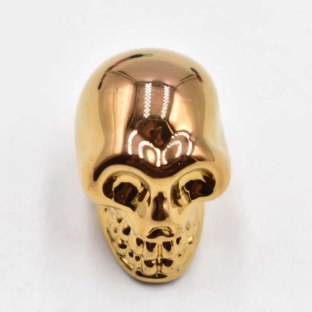 Großhandel 12 Stück/Set, modische, hochwertige Anhänger aus gemischtem Glas in Totenkopf- und Skelettdesign für DIY-Schmuckherstellung, kostenloser Versand. – Detail 6