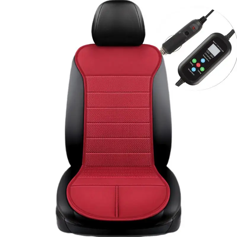 Car Heating Seat Cushion Winter Auto Seat Cover Pad Comfortable And Breathable Seat Mat Heater For Small Car RV Sedan And SUV