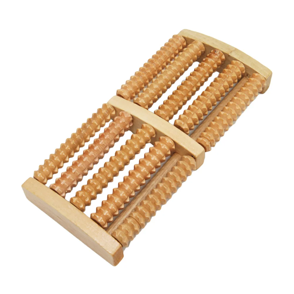 

Wooden For Muscle Tension Relief Foot Arch Heel Pain Relief Promotes Blood Circulation Refresh Sore Tired Feet Foot Roller