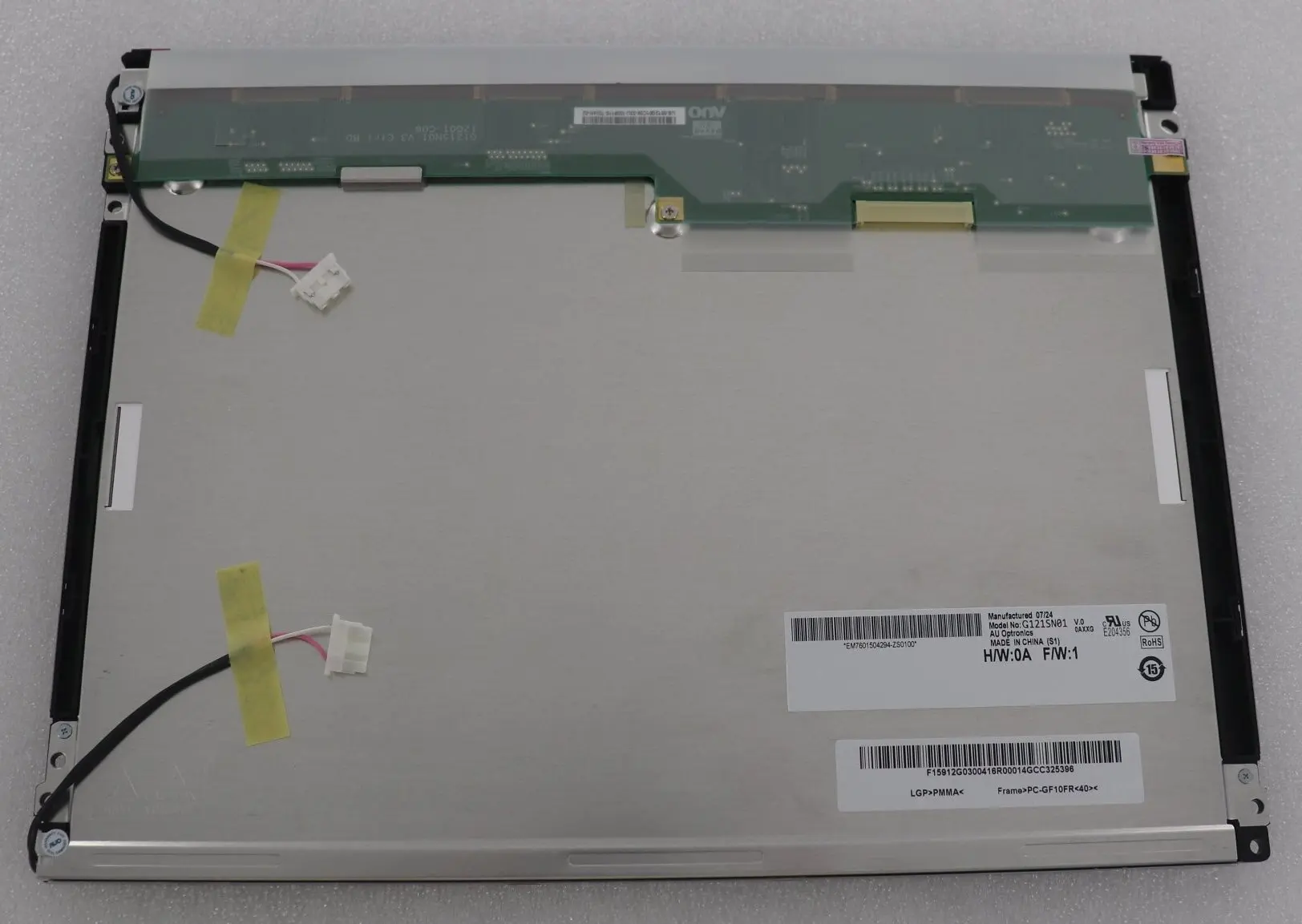 Lcd screen panel G121SN01 V.0  G121SN01 V0 12.1inch 800*600 lcd module