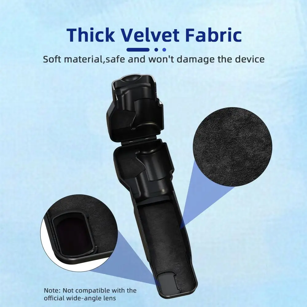 Dustproof Anti-Scratch Proteção Screen Cover, PC Gimbal Capa protetora, Screen Protector Acessórios, Dustproof Lens Cover para DJI Osmo Pocket 3, Novo