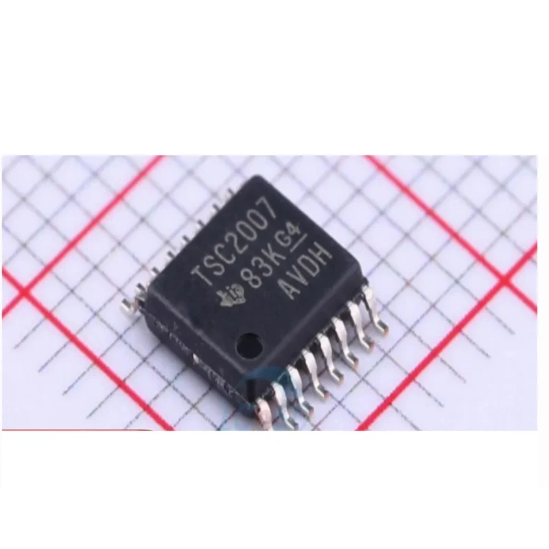 12PCS New original TSC2007IPWR TSSOP16 TSC2007 Electronic Component