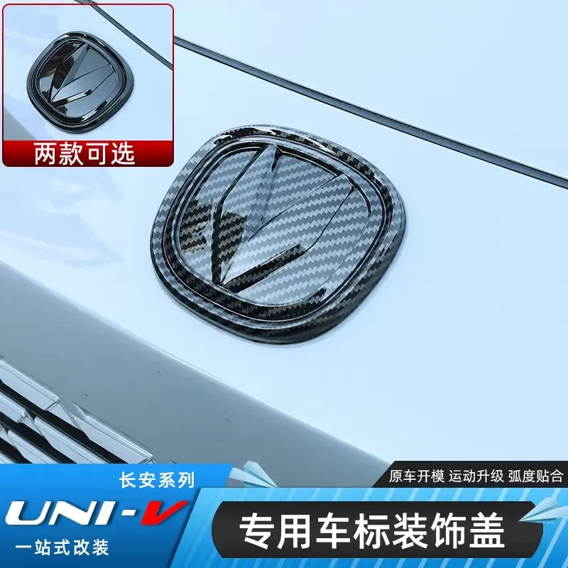 For Changan Univ Front Rear Steering Wheel Logo Stickers Exterior Decoration Modification