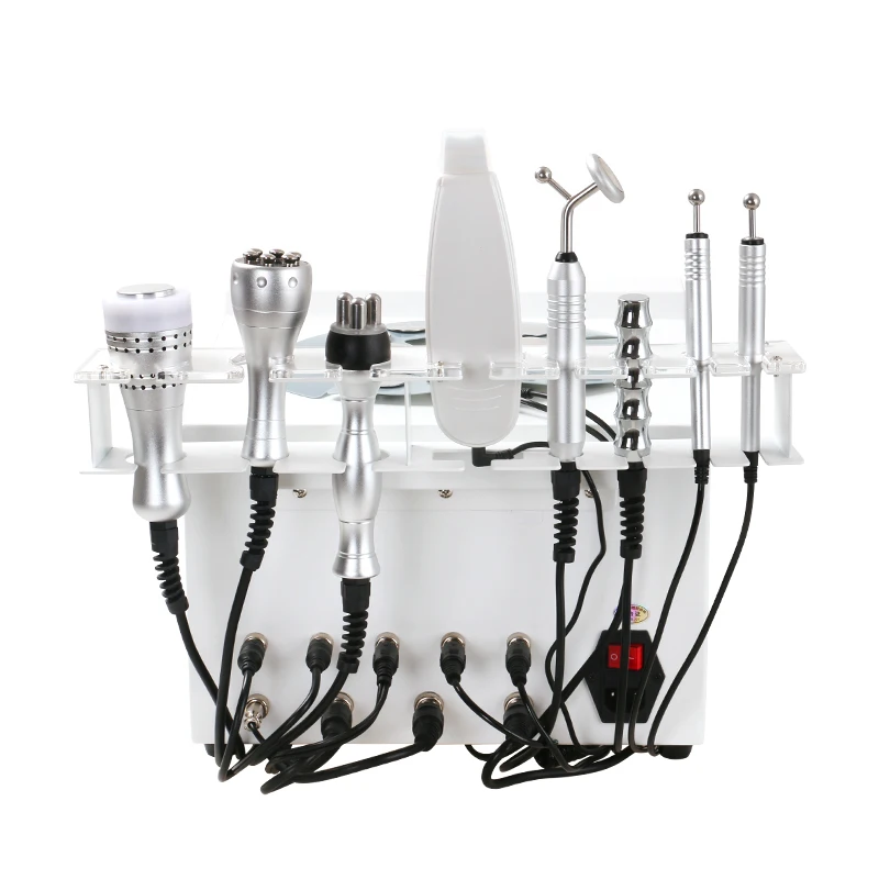 المكتبة الذكية اليابان 7 في 1 آلة رفع الوجه بالكهرباء الغازية للعناية الإلكترونية كلفاني مكركرنت #2