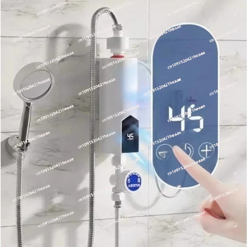 Suitable for 5500W Kitchen Bathroom Instantaneous Electric Water Faucet Heater Instant Tankless  Heating Machine Shower 110V
