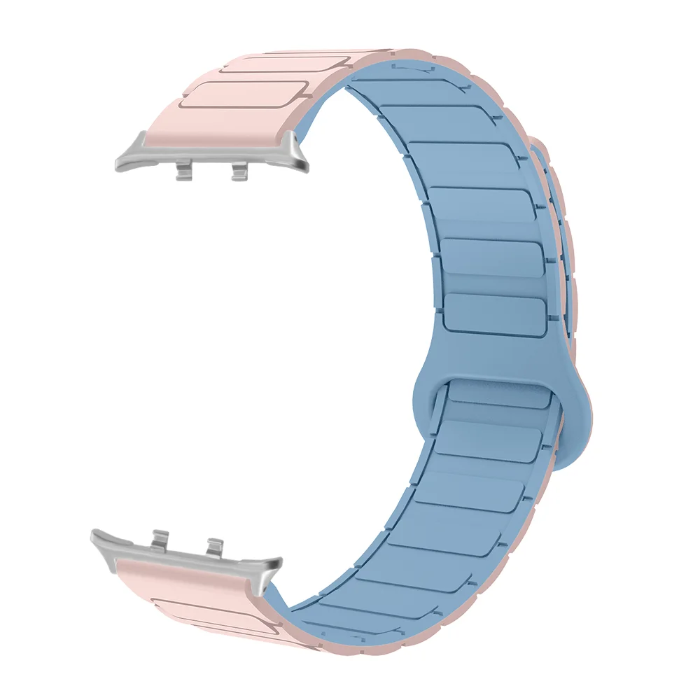 

20mm Magnetic Watch Strap For Honor Watch 5 Armor Style Lightweight Quick Release High Quality Silicone Smartwatch Band Unisex