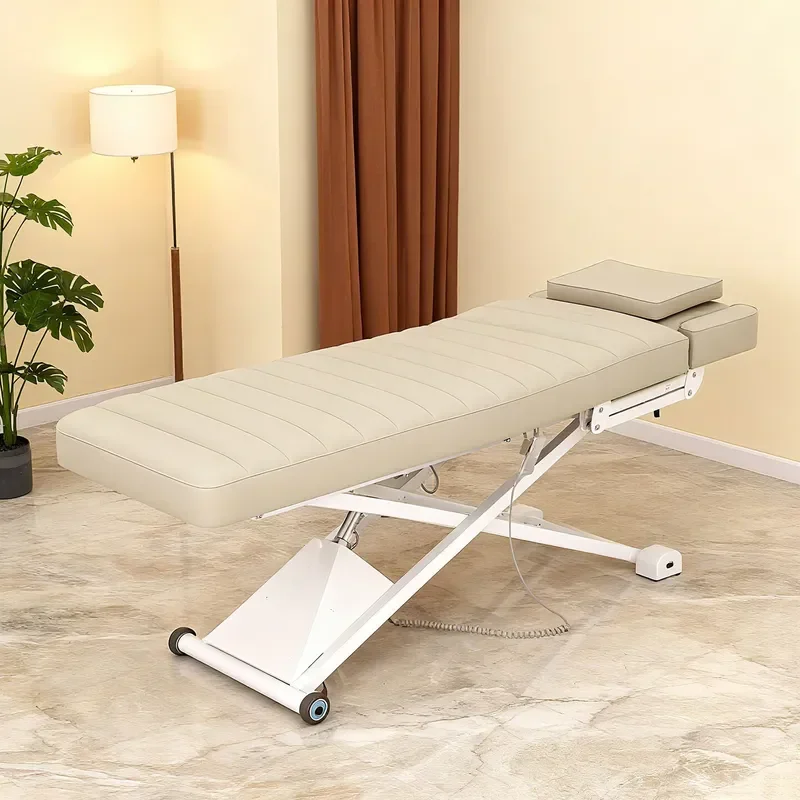 Electric Beauty Bed Adjustable Lifting Massage Table for Physiotherapy Eyelash Extensions Medical Aesthetic Treatment