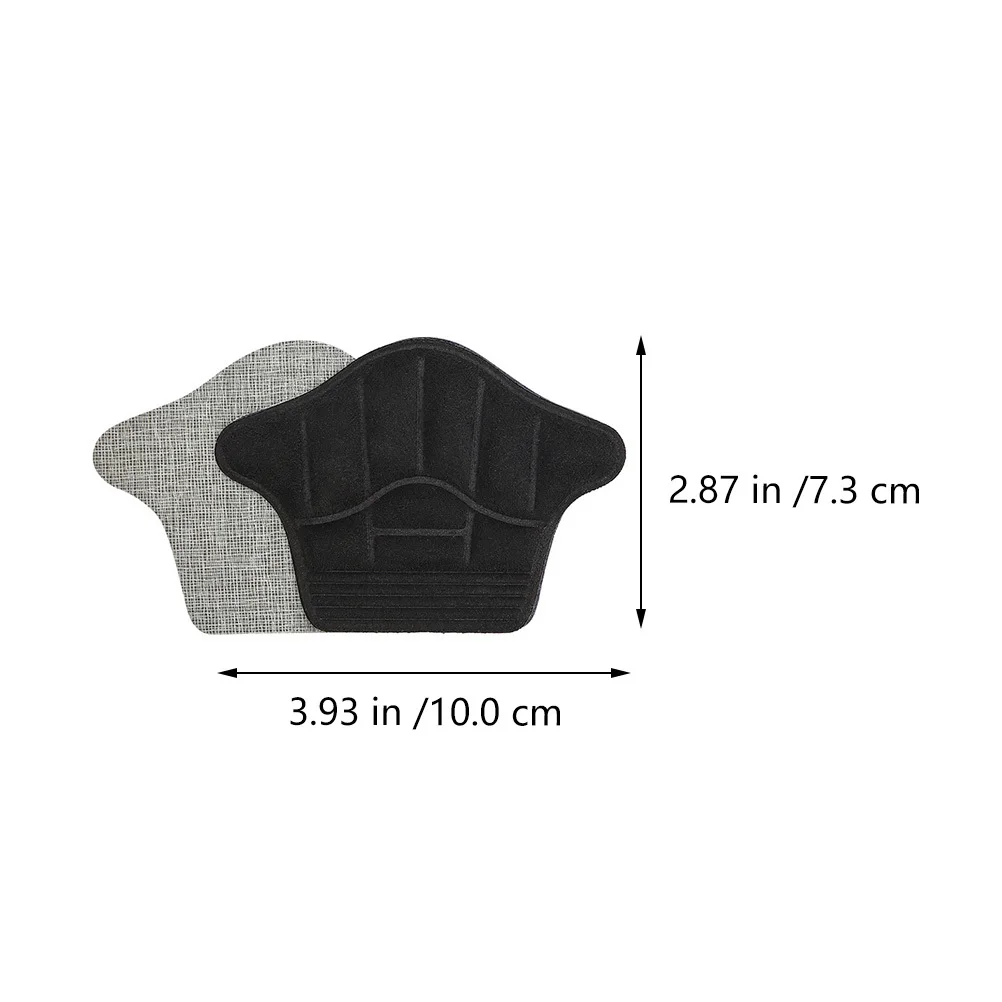 

6pcs Heel Pads Wear-Resistant Shoe Heel Protectors Self-Adhesive Cushion Pads Invisible Foot Care Tool For High Heels