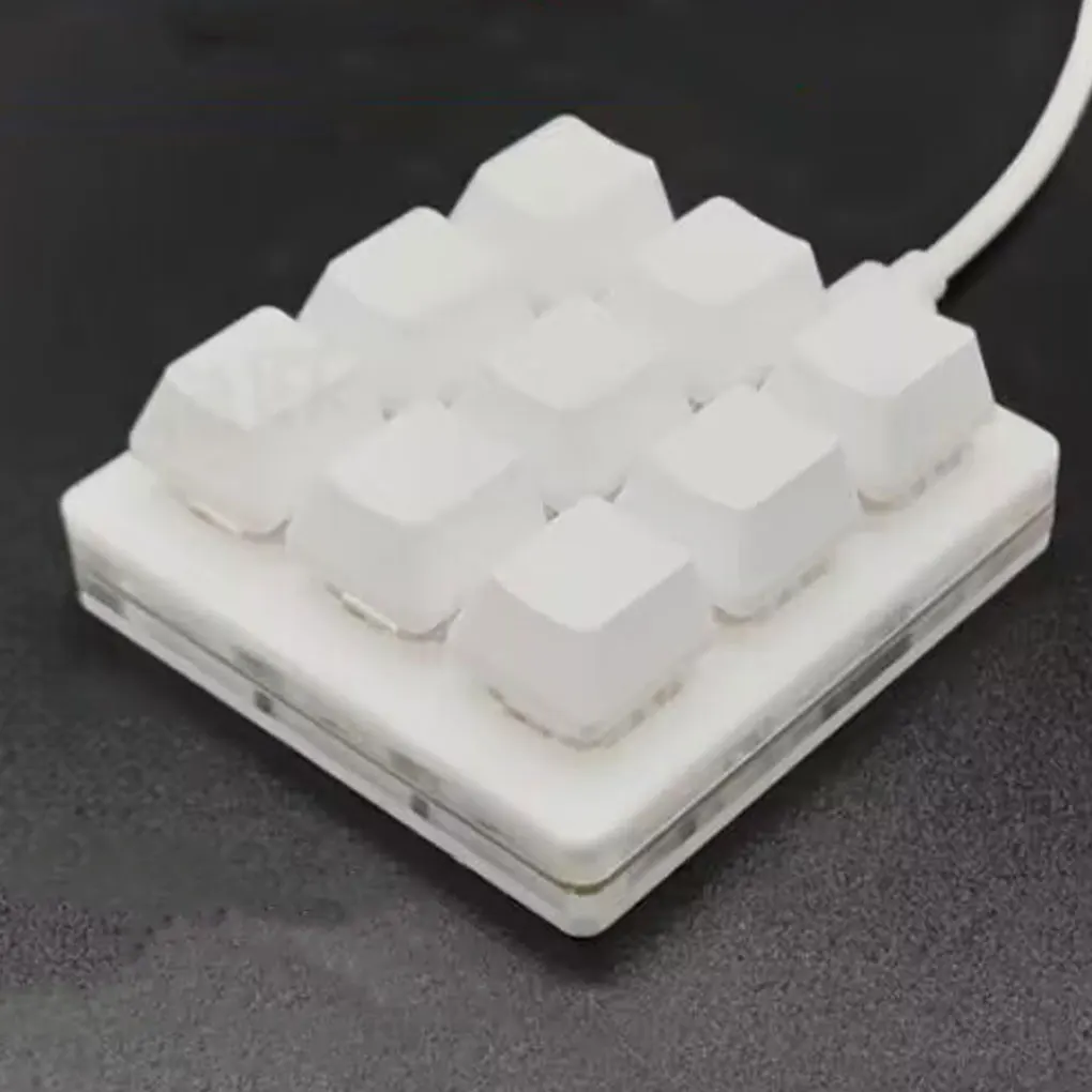 Wired 9-key Keyboard Office Fast Response Programmable Keys Mini Keypad