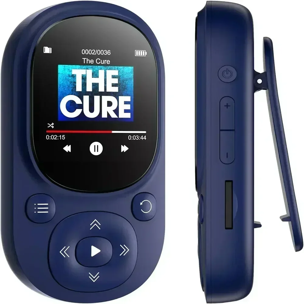 

With 32GB Memory Slim Classic Digital LCD 1.44inch Screen Type-c Port with FM Radio MP3 Player / MP4 Player MP3 Music Player