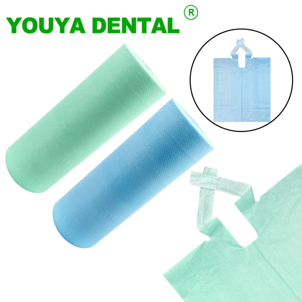 80 Sheets Disposable Dental Bib Scarf Wateproof Tattoo Clean Pad Tattoo Bibs Table Covers Dentistry Napkins Tattoo Accessories