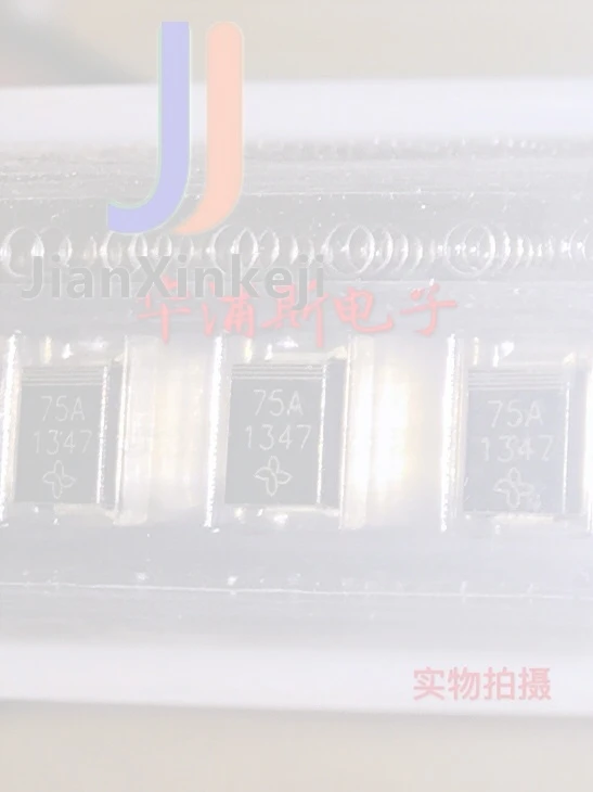 50pcs 100% orginal new P6SMB75A SMD Unidirectional TVS Transient Suppression Diode SMB/DO-214AA Screen Printing 75A