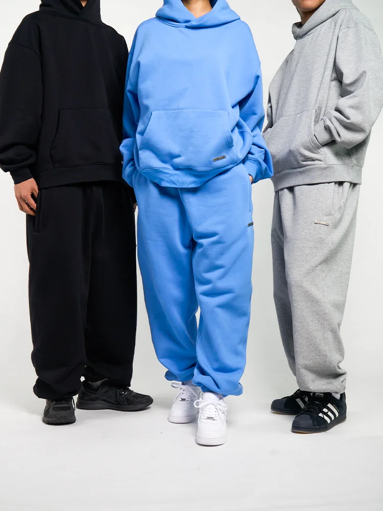

AVENUE&SON Heavyweight Fce Lined Sweatpants Sport Trousers for Teens Youth Faion Autumn Winter Thiened Warm Sweatpants