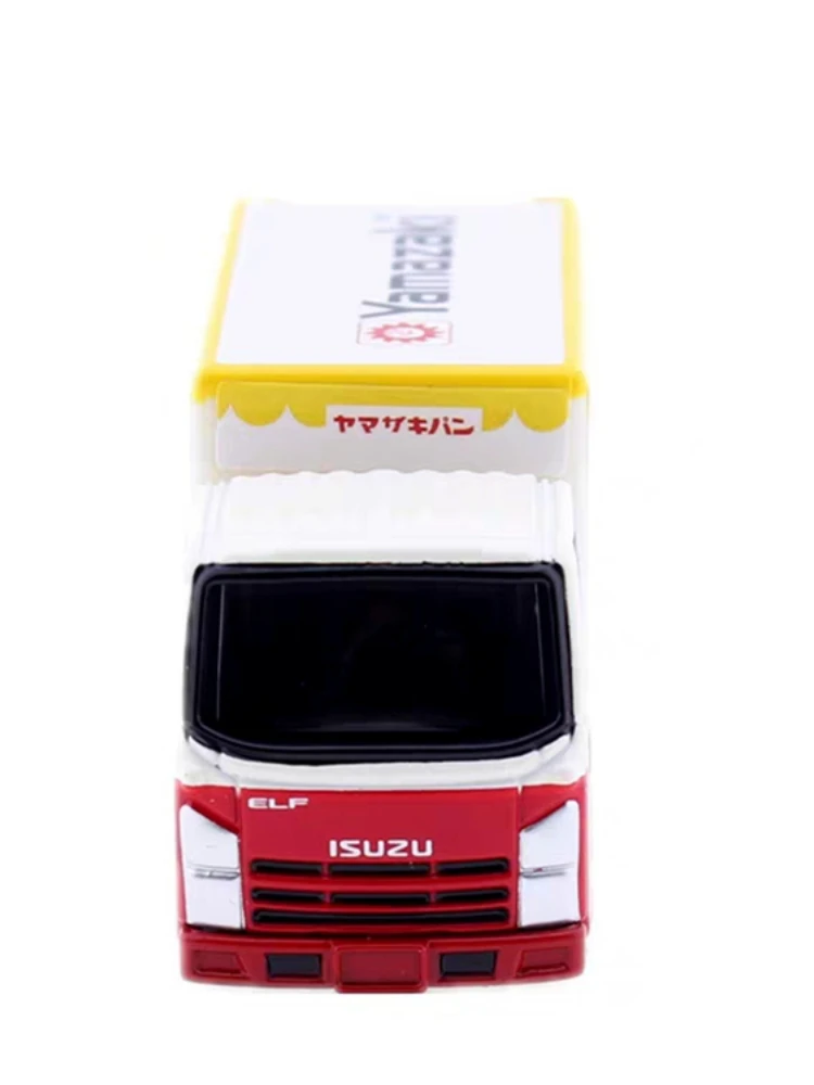 Takara Tomy TOMICA Simulated Alloy Car Toy Mini No. 49 Yamazaki Bread Cargo Box No Box YAMAZAKI TRUCK Ornament Collection Gift