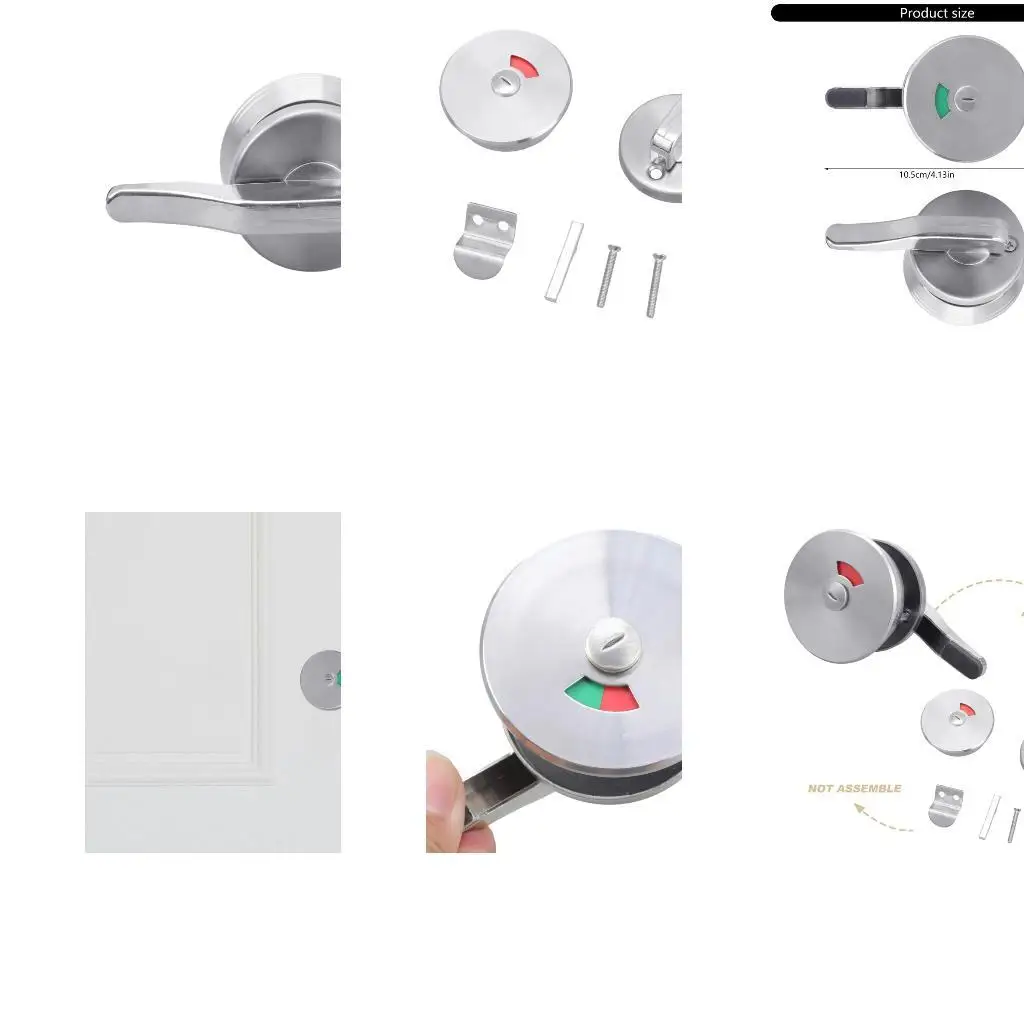 

652F Steel Lock with enhances Security & Convenient Usage Versatile Bathroom Lock for Bathroom door