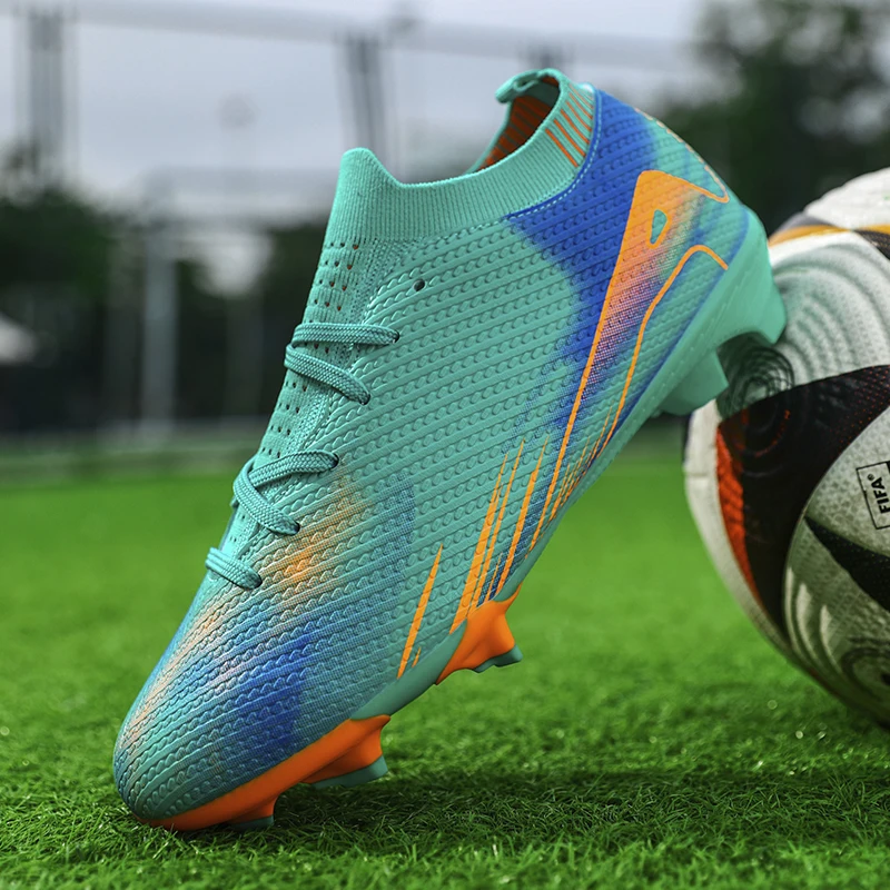 

Мужские футбольные бутсы для улицы, футбольные кроссовки FG, кроссовки для футзала, женские удобные футбольные бутсы, ультралегкие футбольные бутсы для игры на газоне с шипами