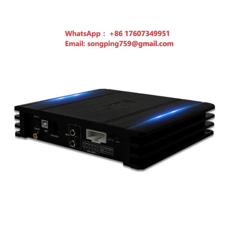 Penhui CARDA-881 4 Channel Car DSP Amplifier Built-in Karaoke Modules Audio Upgrade System Class a Built Bluetooth Equalizers