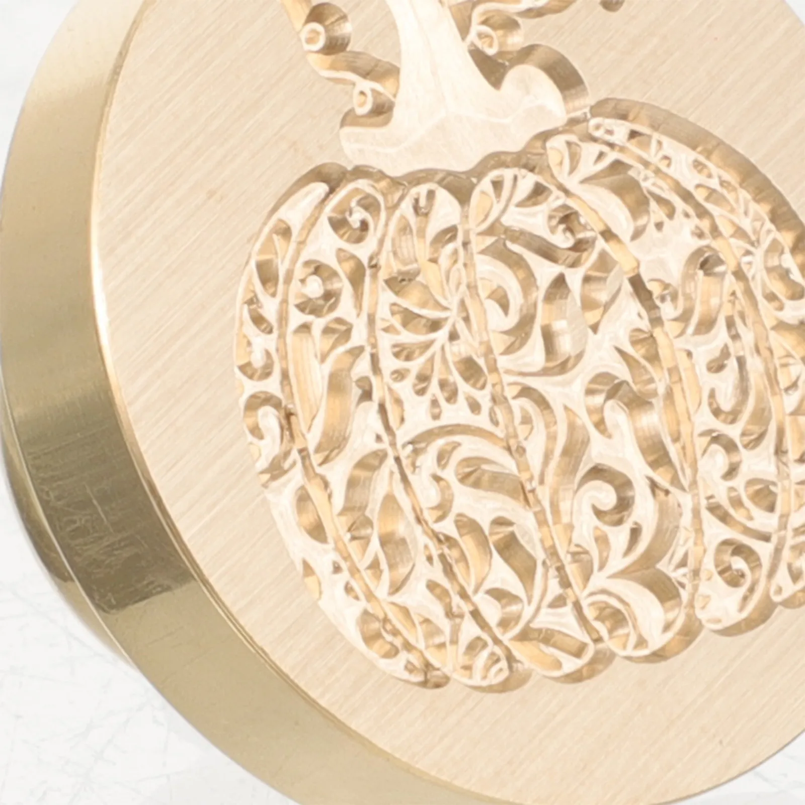 Halloween Pumpkin Wax Seal Stamp Brass Head for Letters Envelopes Wine Packages Vintage DIY Decor