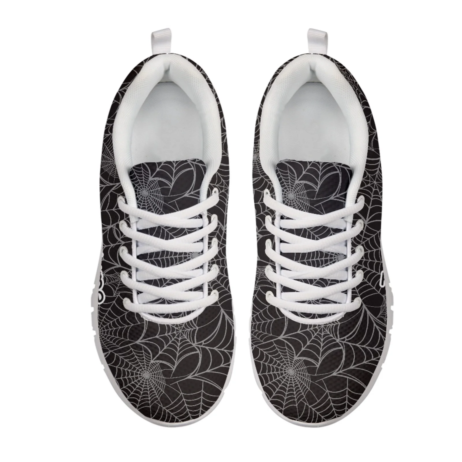 Coloranimal Spider Web 2026 Trending Running Sneakers Women Tennis Shoes Breathable Walking Sneakers for Mens