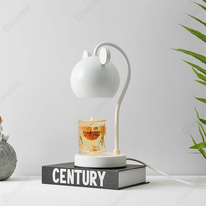 Creative Simple Cartoon Mickey Bear Scented Candle Lamp Bedroom Bedside Scented Atmosphere Table Lamp Ornaments