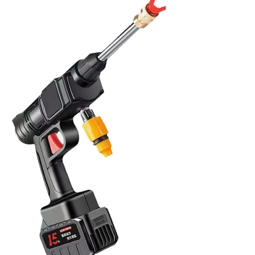 

Car Washing High Pressure Water Gun Washing Machine Water Spray High Power Portable Lithium Battery Washing Machine 21v