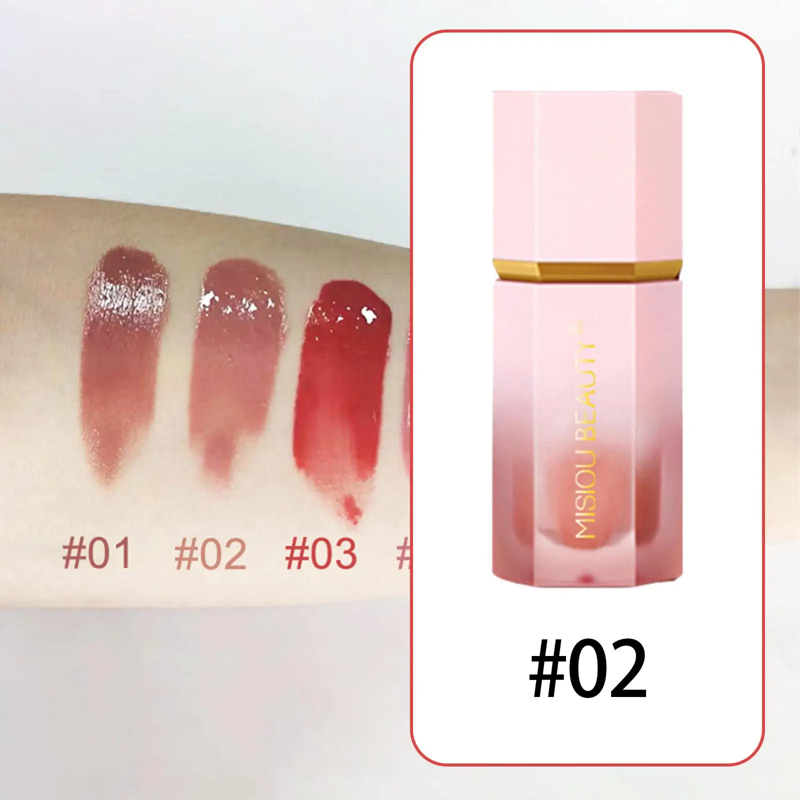 Creme hidratante suave Face Blush, Blush líquido nas bochechas para olhos e lábios, estilo B, 6