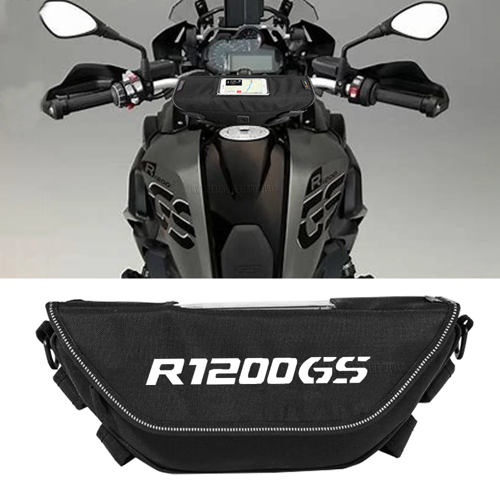 For R 1200 GS 2007-2012 R 1200 ADV 2008 2009 2010 2011 2012 Waterproof motorcycle handlebar travel navigation bag